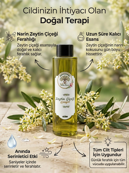 Saliha Natura™ Zeytin Çiçeği Kolonyası - 400 mL (Tazeleyici Esinti)