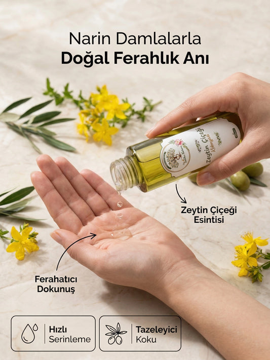 Saliha Natura™ Zeytin Çiçeği Kolonyası - 400 mL (Tazeleyici Esinti)