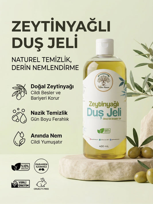 Saliha Natura™ Zeytinyağlı Duş Jeli 400 mL